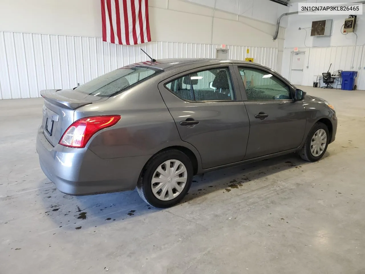 2019 Nissan Versa S VIN: 3N1CN7AP3KL826465 Lot: 76984074