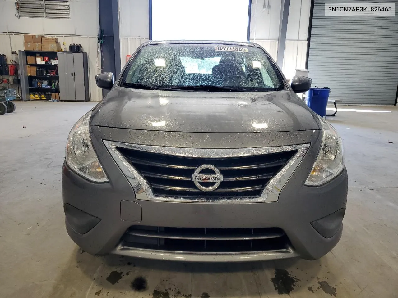 2019 Nissan Versa S VIN: 3N1CN7AP3KL826465 Lot: 76984074