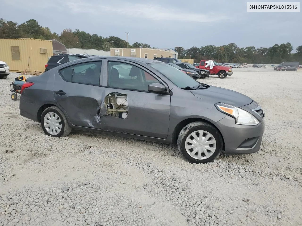 2019 Nissan Versa S VIN: 3N1CN7AP5KL815516 Lot: 77170184