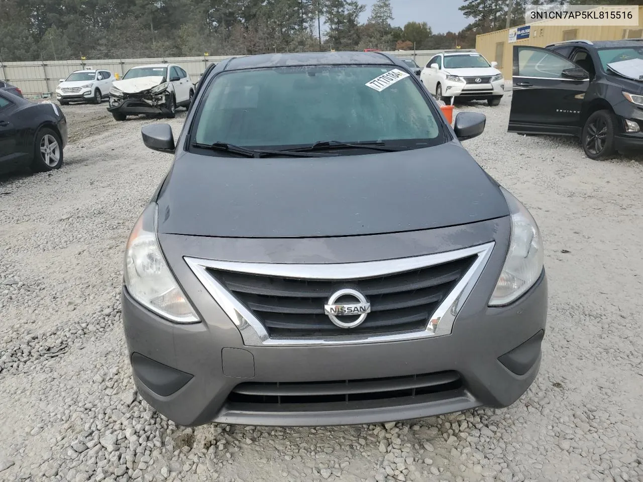 2019 Nissan Versa S VIN: 3N1CN7AP5KL815516 Lot: 77170184