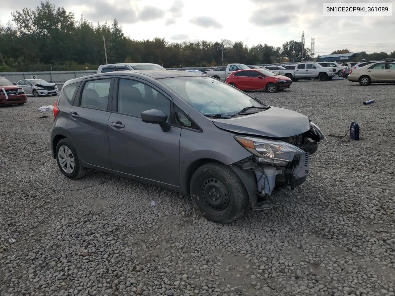 2019 Nissan Versa Note S VIN: 3N1CE2CP9KL361089 Lot: 77241094