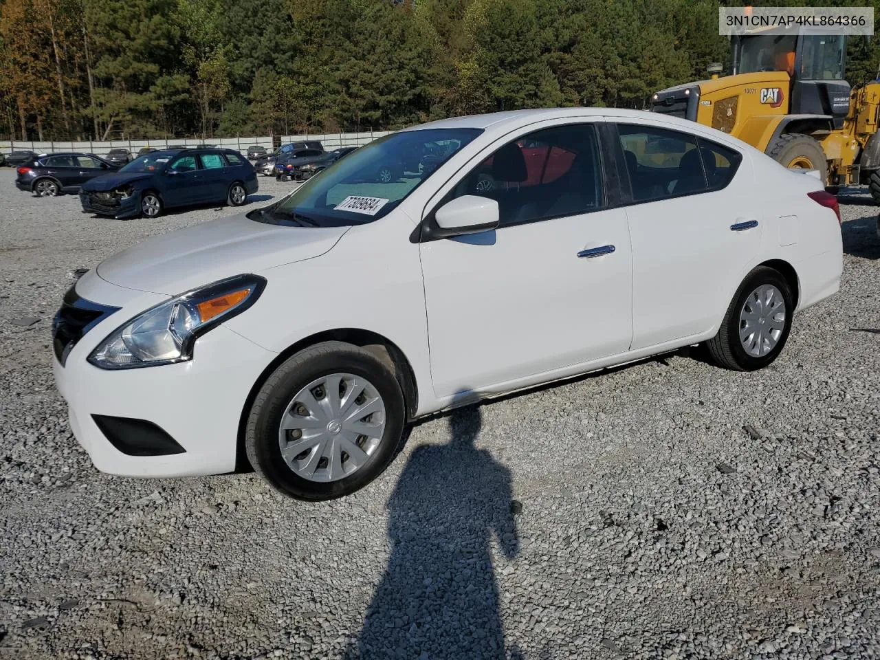 2019 Nissan Versa S VIN: 3N1CN7AP4KL864366 Lot: 77309684