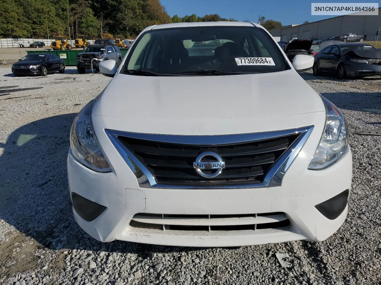 2019 Nissan Versa S VIN: 3N1CN7AP4KL864366 Lot: 77309684