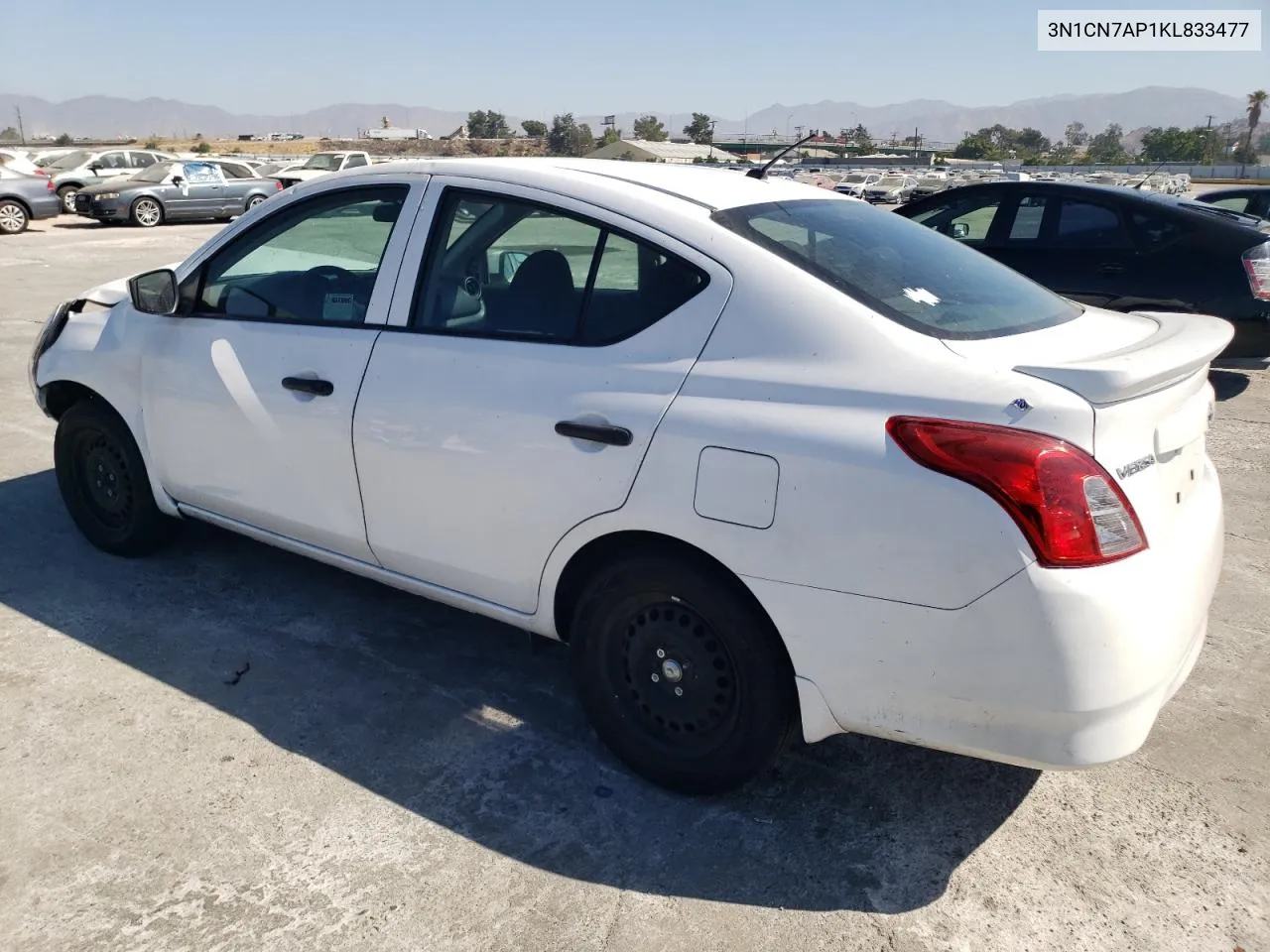 3N1CN7AP1KL833477 2019 Nissan Versa S