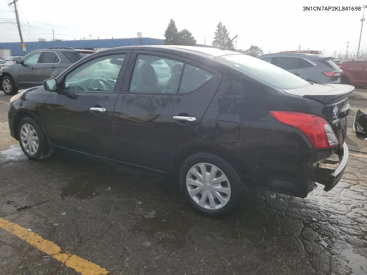 2019 Nissan Versa S VIN: 3N1CN7AP2KL841698 Lot: 77594064