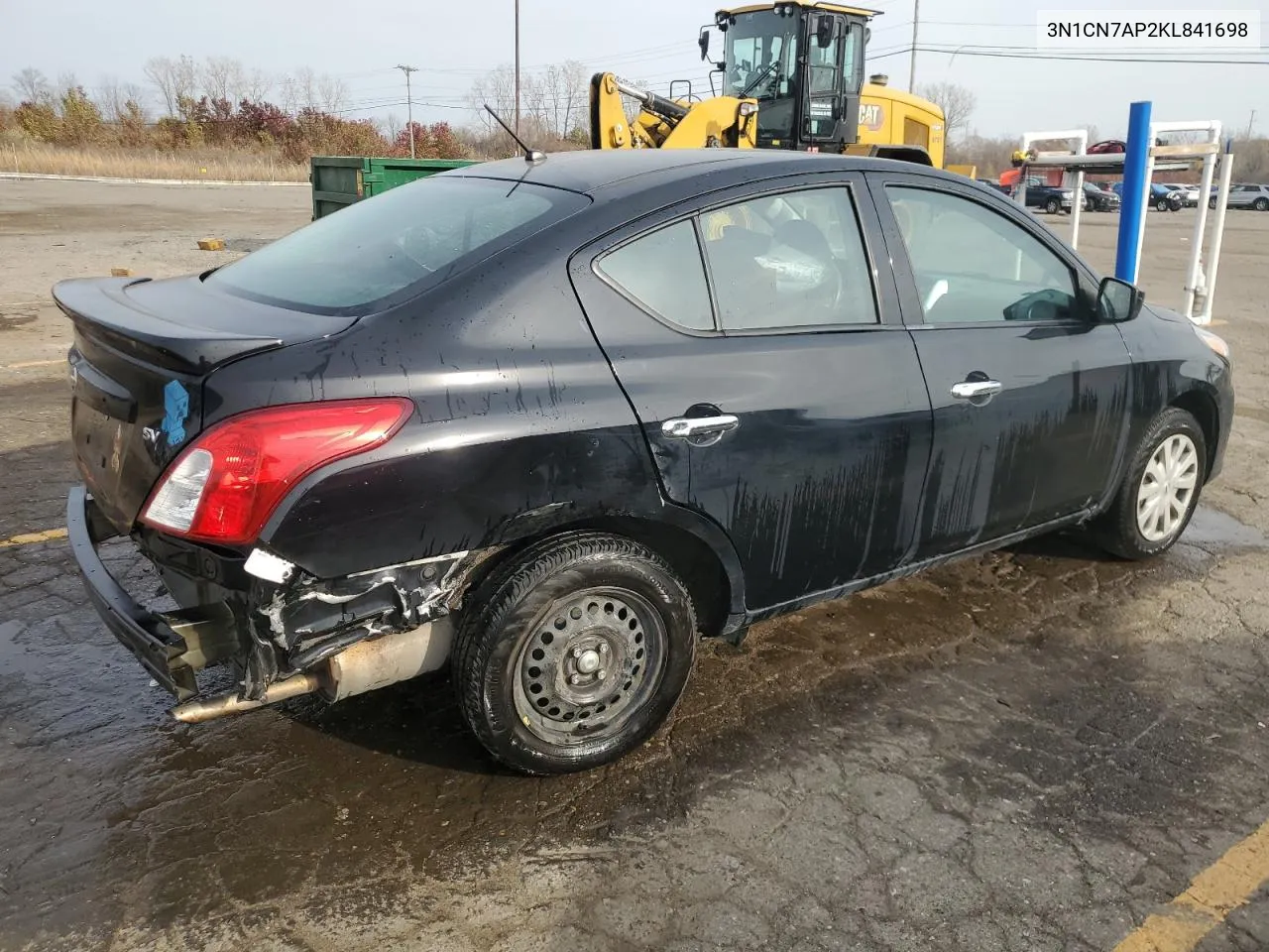 2019 Nissan Versa S VIN: 3N1CN7AP2KL841698 Lot: 77594064