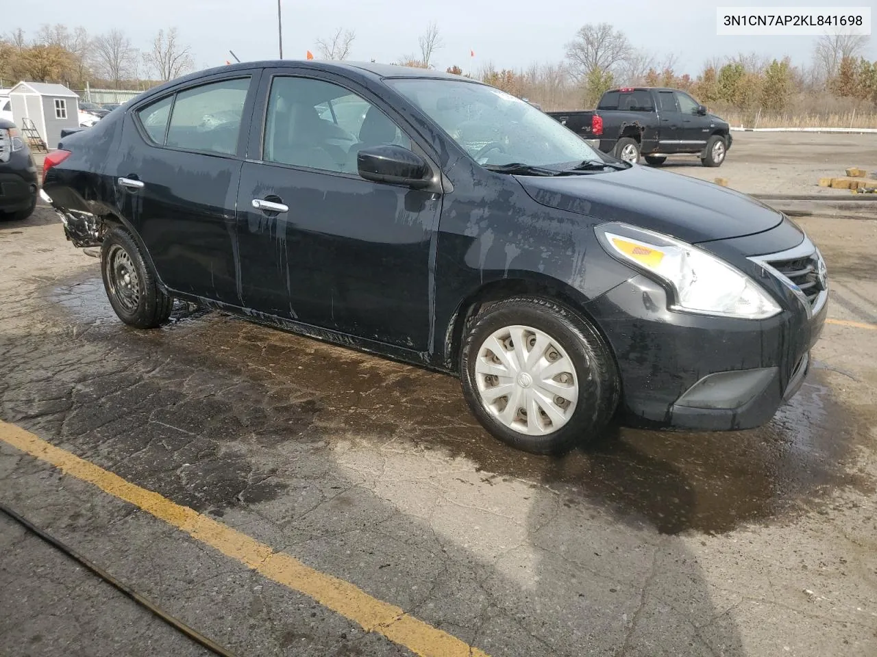 2019 Nissan Versa S VIN: 3N1CN7AP2KL841698 Lot: 77594064