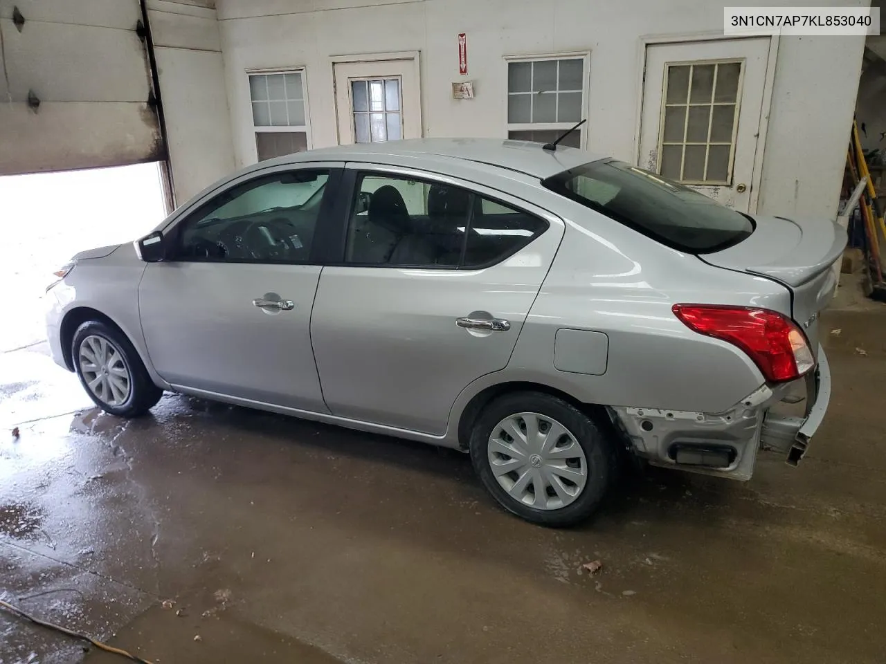 2019 Nissan Versa S VIN: 3N1CN7AP7KL853040 Lot: 77700224