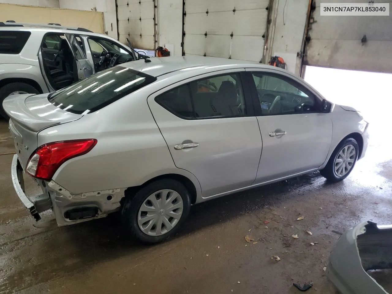 2019 Nissan Versa S VIN: 3N1CN7AP7KL853040 Lot: 77700224