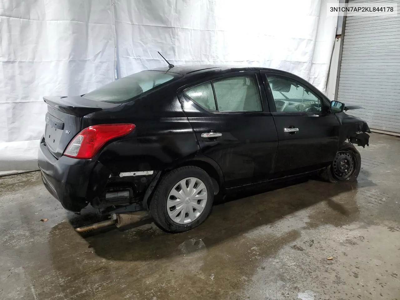 2019 Nissan Versa S VIN: 3N1CN7AP2KL844178 Lot: 77863604