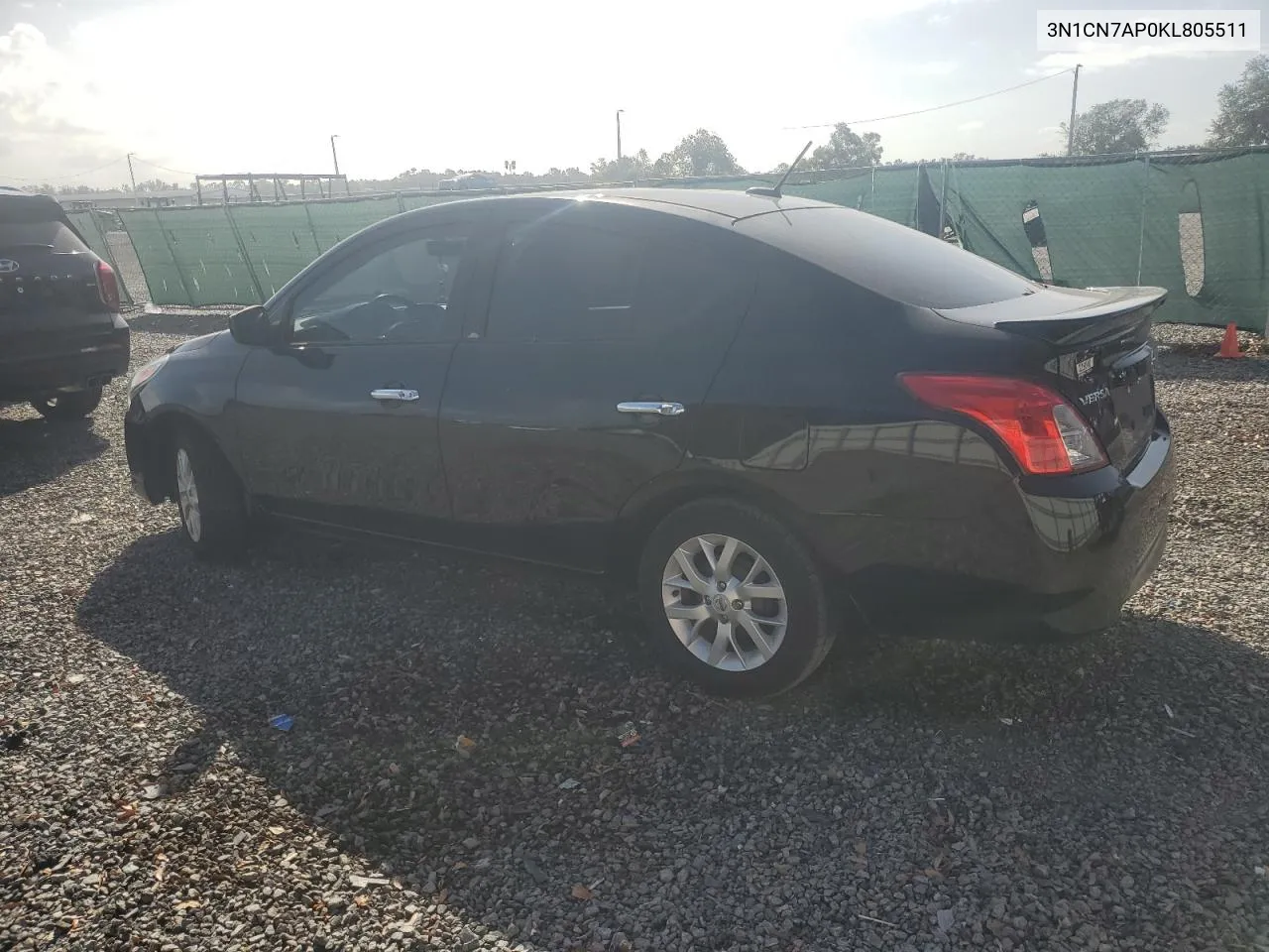 2019 Nissan Versa S VIN: 3N1CN7AP0KL805511 Lot: 78181004