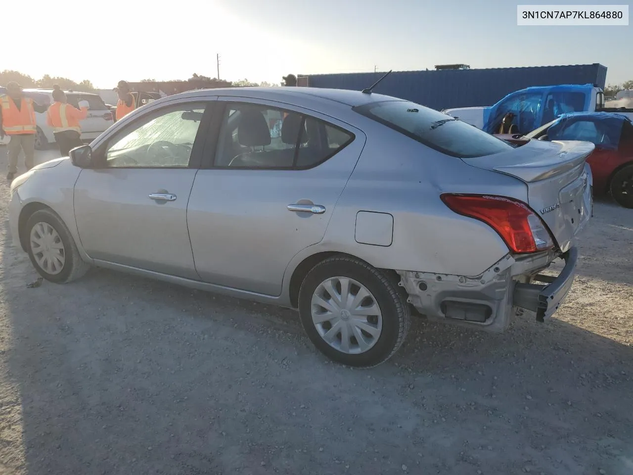 2019 Nissan Versa S VIN: 3N1CN7AP7KL864880 Lot: 79338204