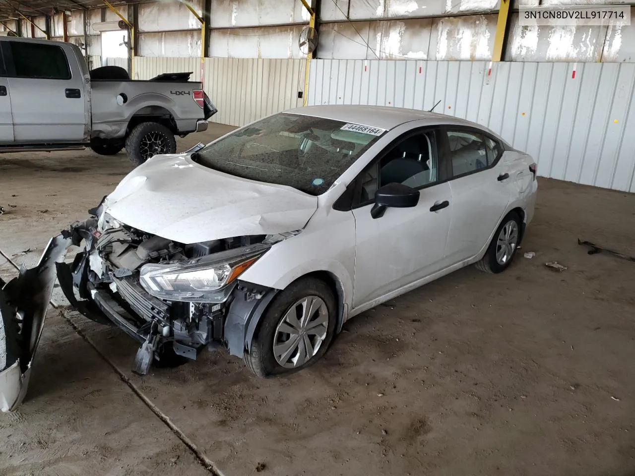 2020 Nissan Versa S VIN: 3N1CN8DV2LL917714 Lot: 44468164