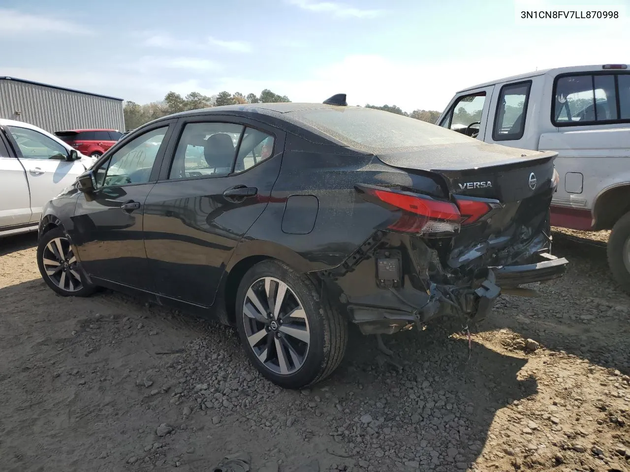 2020 Nissan Versa Sr VIN: 3N1CN8FV7LL870998 Lot: 46924204