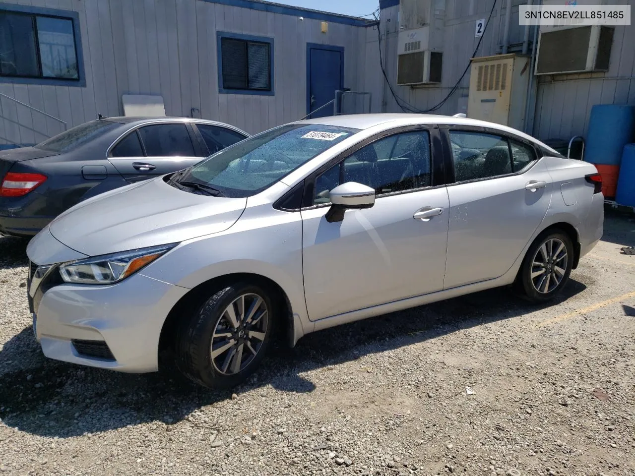 2020 Nissan Versa Sv VIN: 3N1CN8EV2LL851485 Lot: 51079464