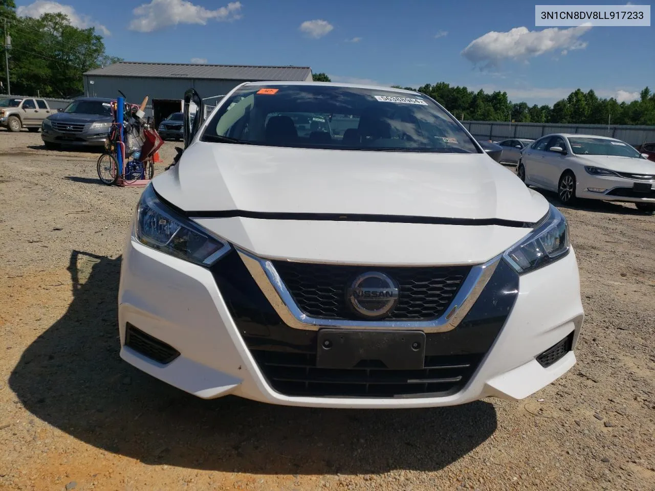 2020 Nissan Versa S VIN: 3N1CN8DV8LL917233 Lot: 56388964