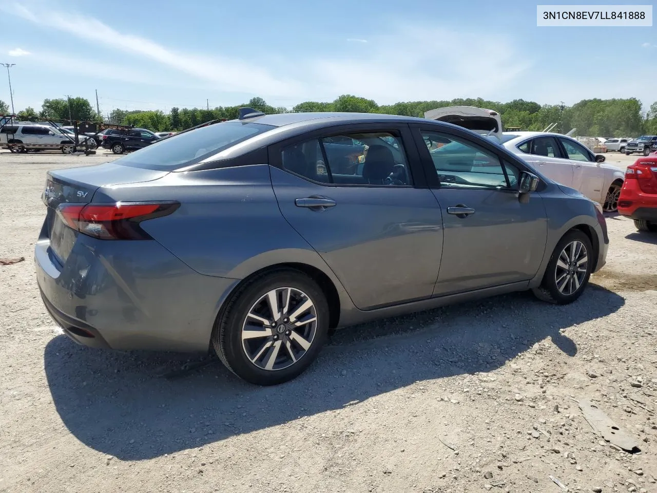 2020 Nissan Versa Sv VIN: 3N1CN8EV7LL841888 Lot: 57054874