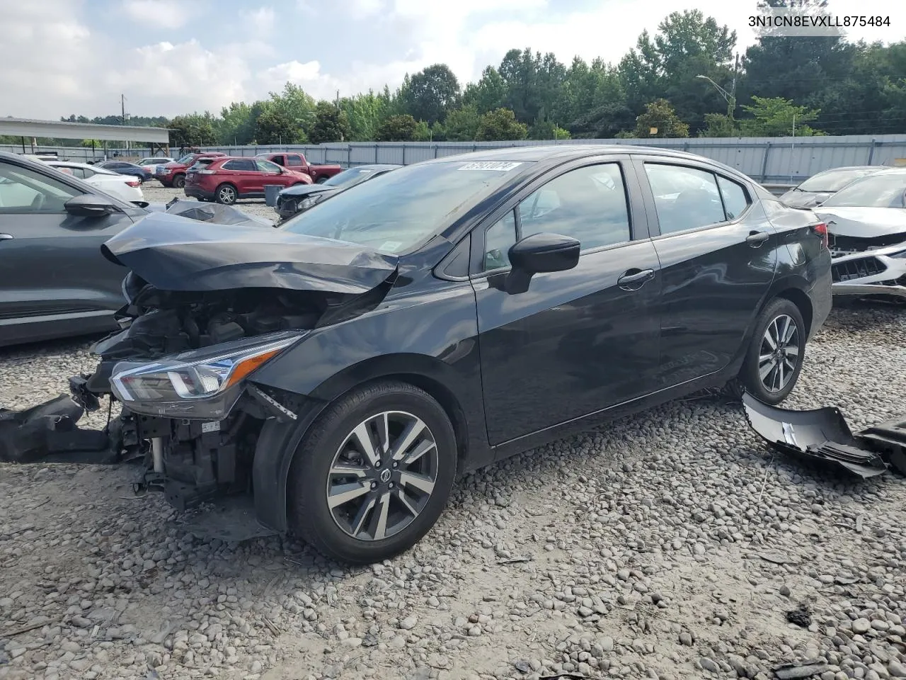 2020 Nissan Versa Sv VIN: 3N1CN8EVXLL875484 Lot: 57931074