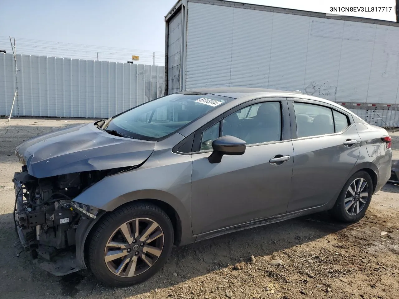 3N1CN8EV3LL817717 2020 Nissan Versa Sv