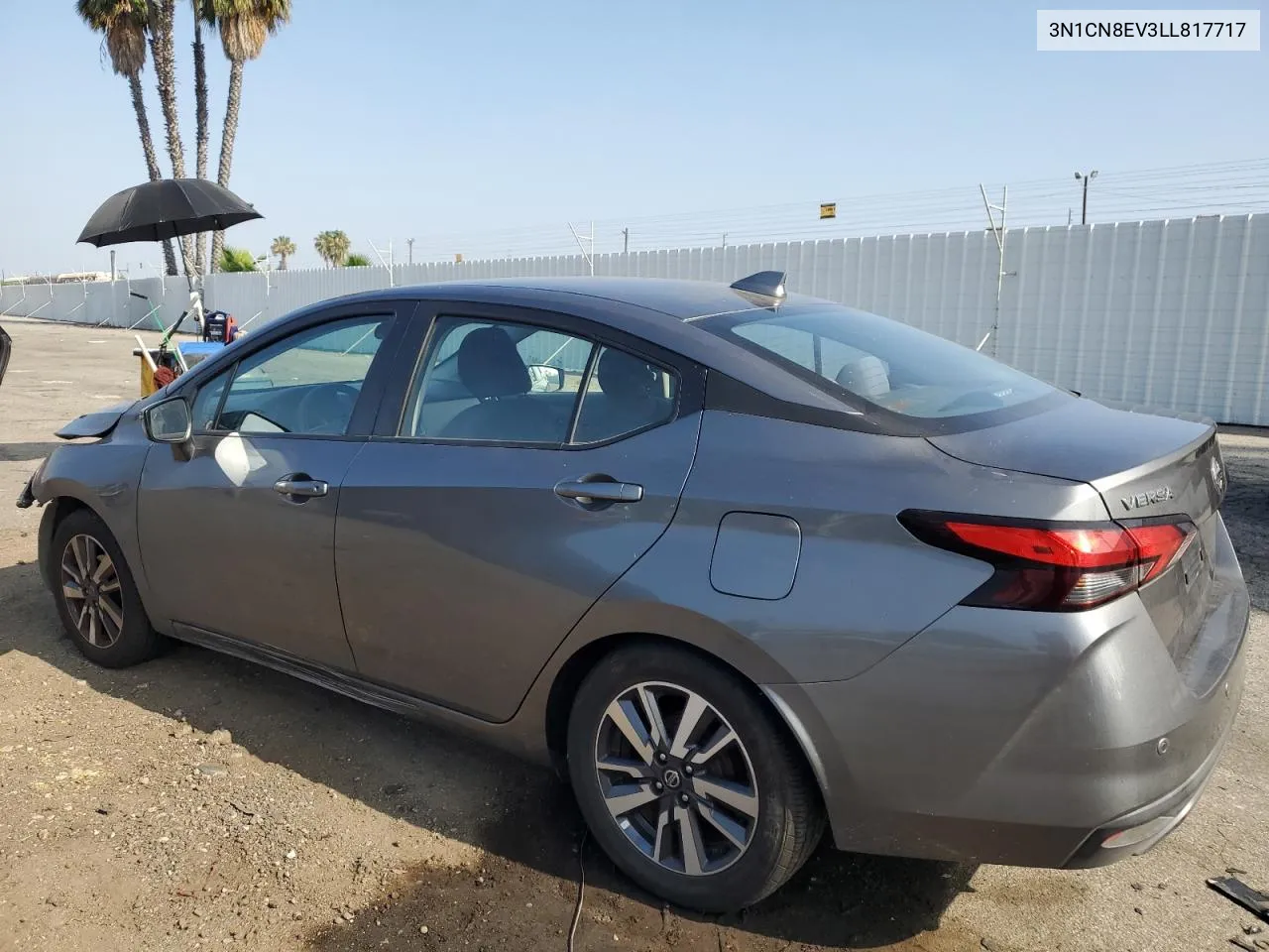 2020 Nissan Versa Sv VIN: 3N1CN8EV3LL817717 Lot: 59183344