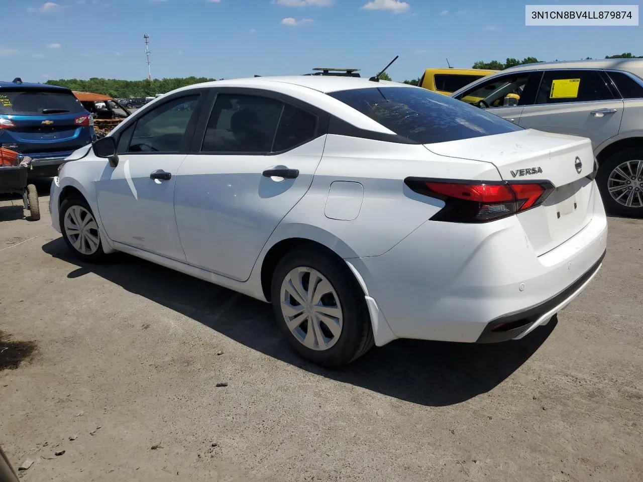 2020 Nissan Versa S VIN: 3N1CN8BV4LL879874 Lot: 59728434