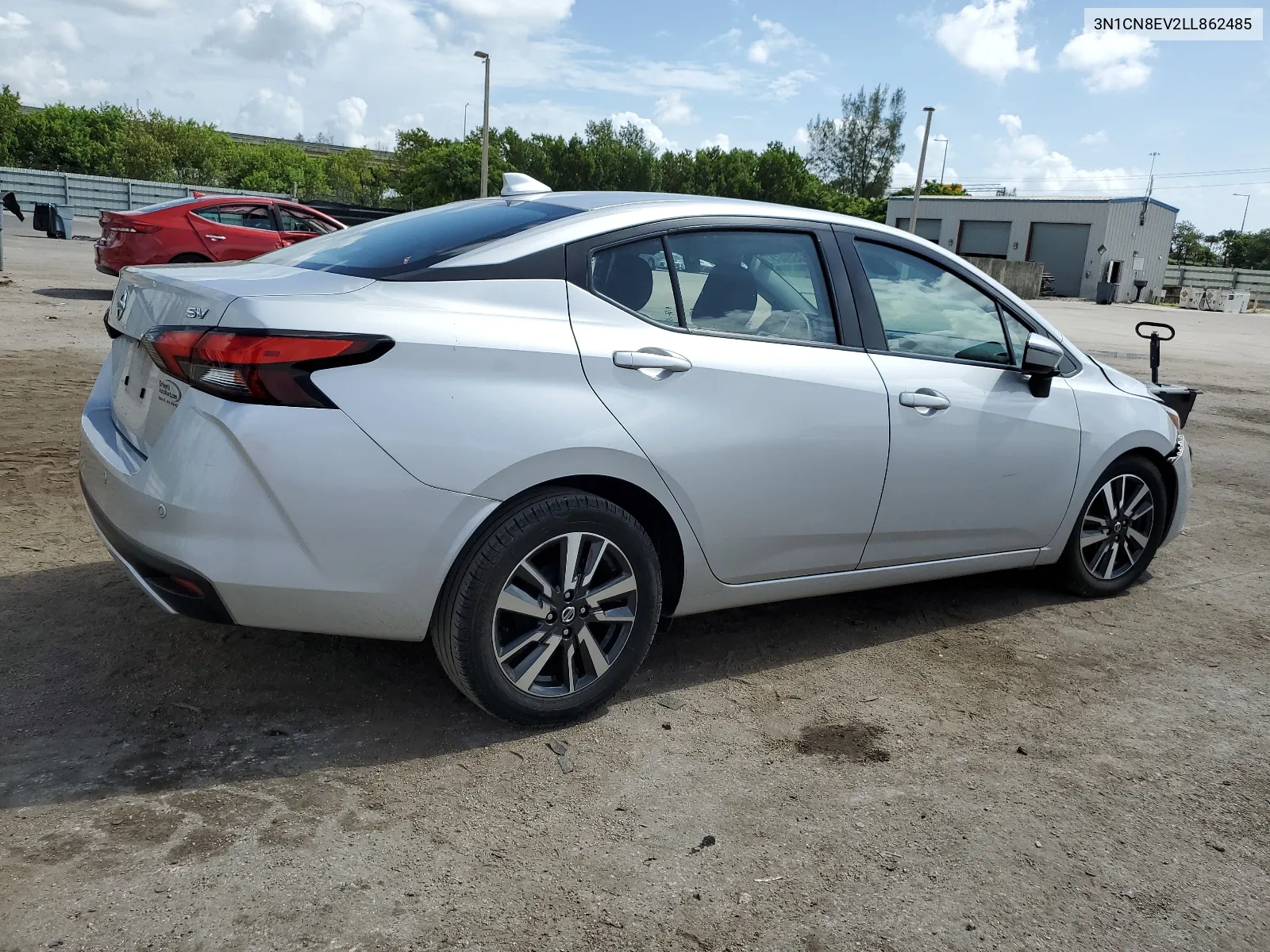 2020 Nissan Versa Sv VIN: 3N1CN8EV2LL862485 Lot: 65052964