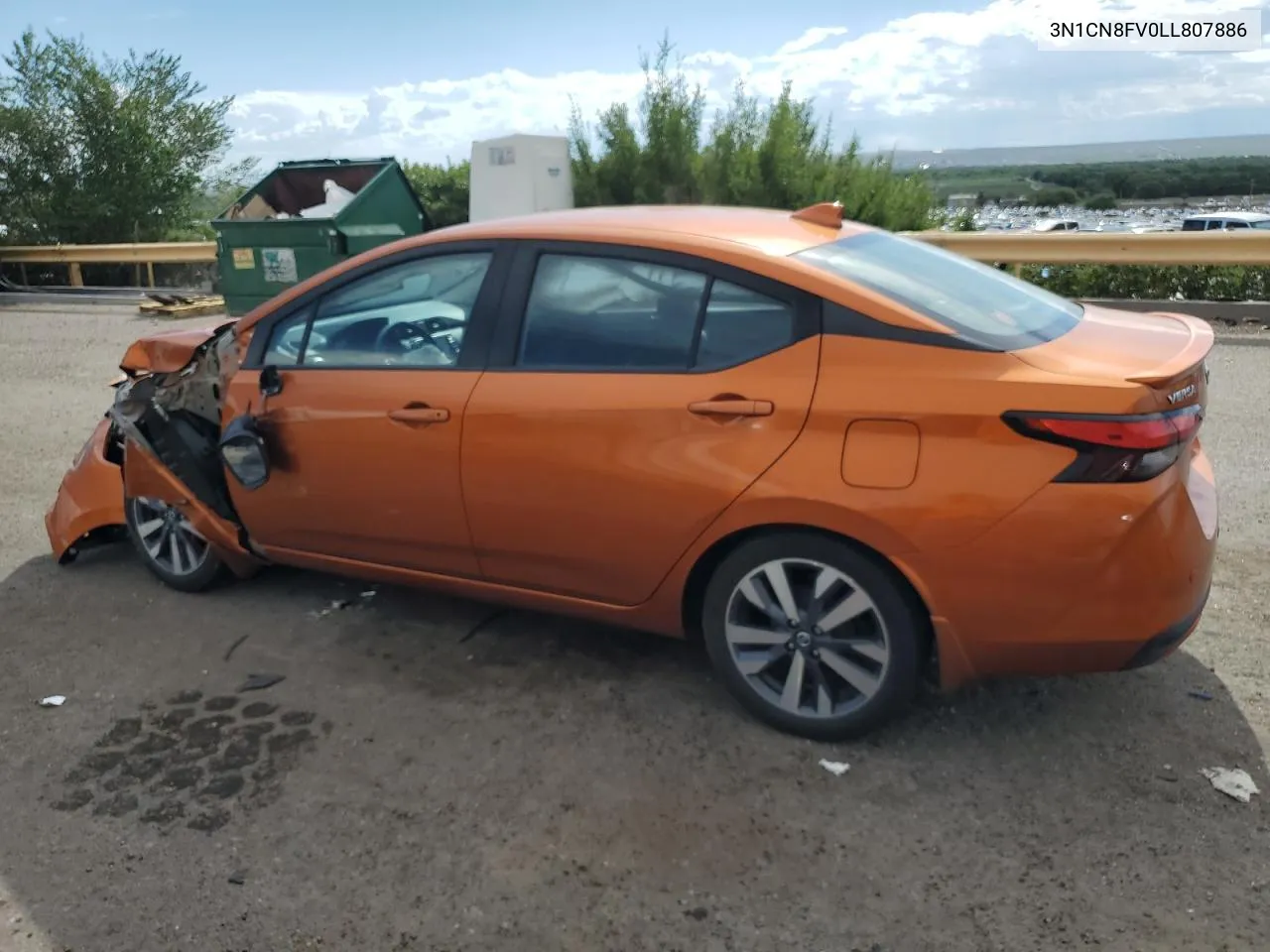 3N1CN8FV0LL807886 2020 Nissan Versa Sr