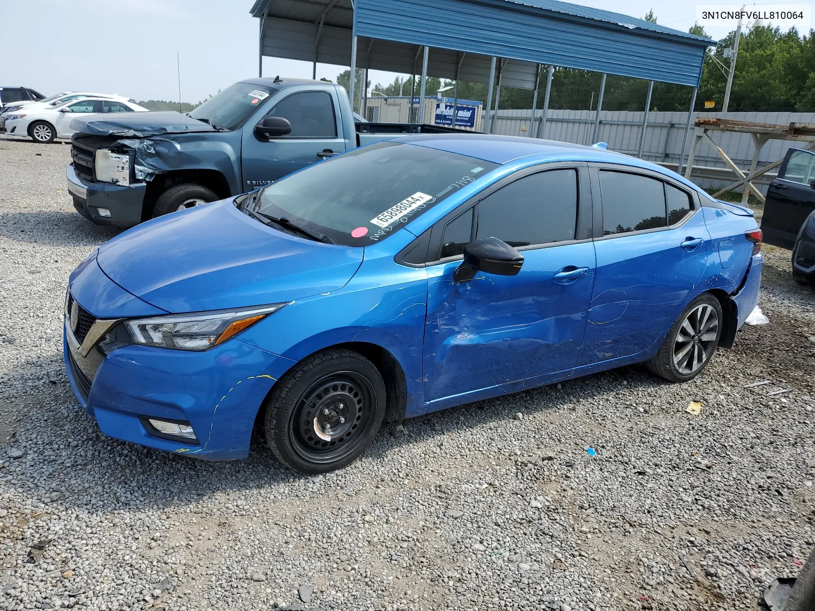 2020 Nissan Versa Sr VIN: 3N1CN8FV6LL810064 Lot: 65898044