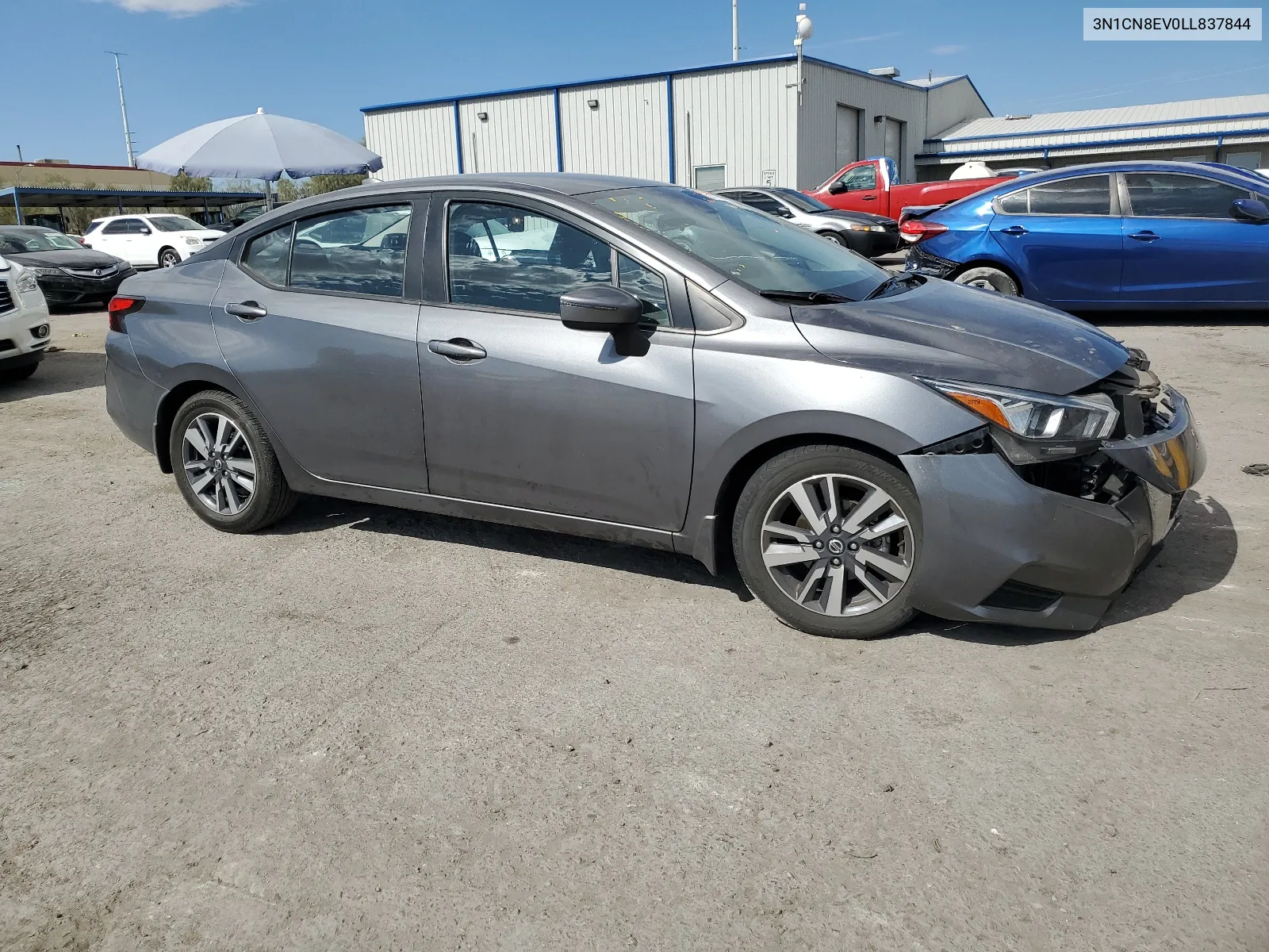 3N1CN8EV0LL837844 2020 Nissan Versa Sv