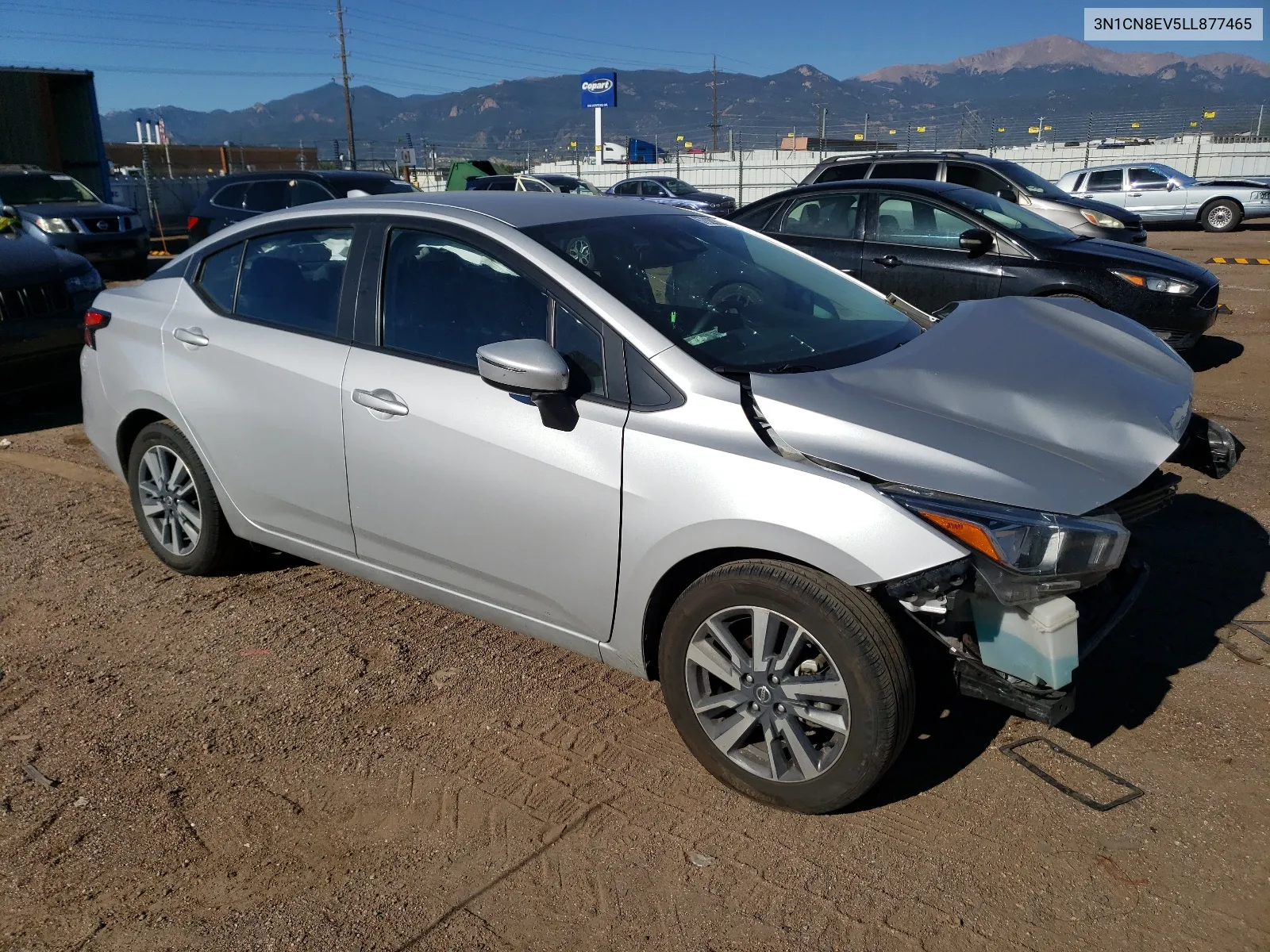 3N1CN8EV5LL877465 2020 Nissan Versa Sv