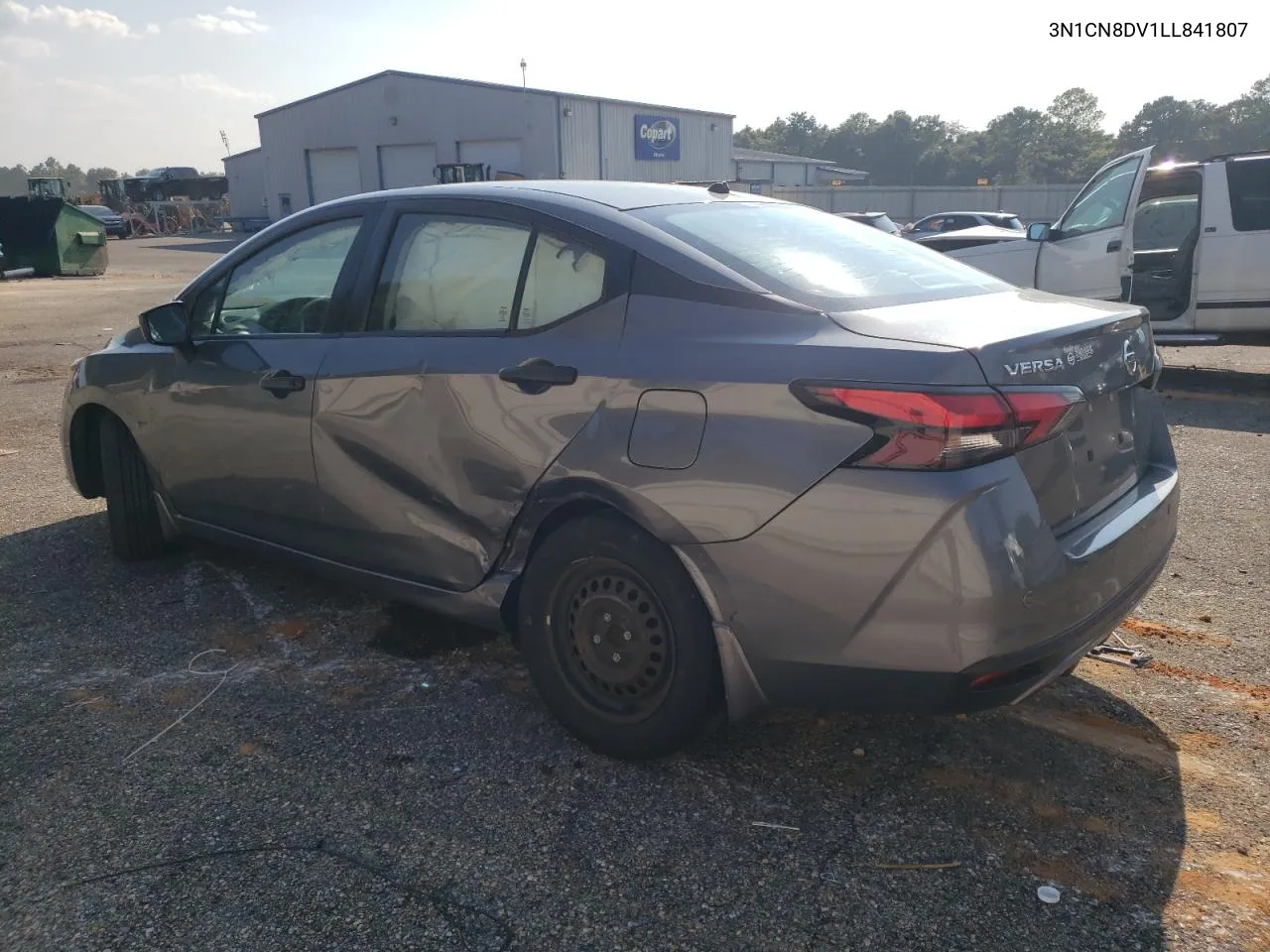 2020 Nissan Versa S VIN: 3N1CN8DV1LL841807 Lot: 68283674