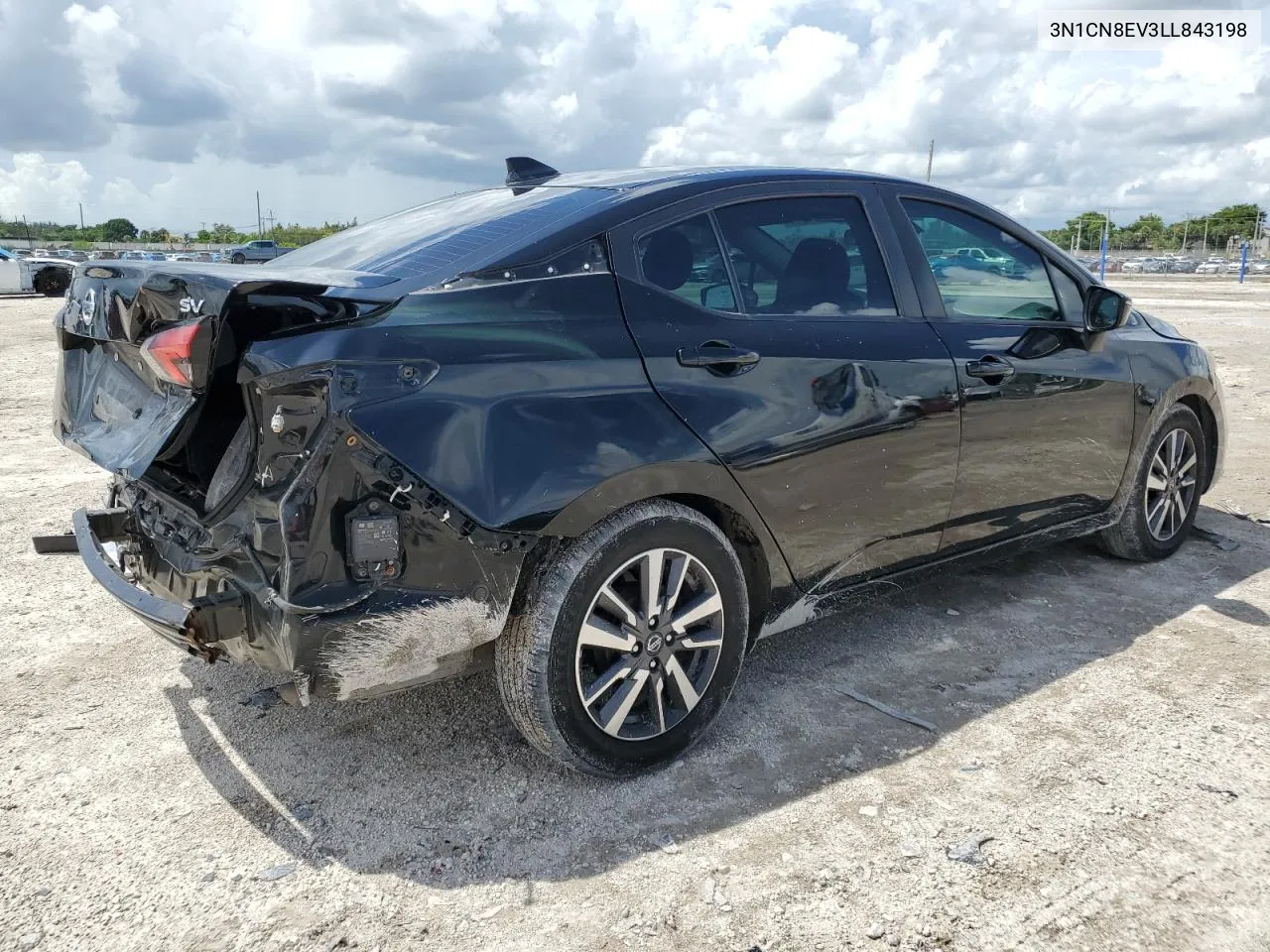 2020 Nissan Versa Sv VIN: 3N1CN8EV3LL843198 Lot: 69354214