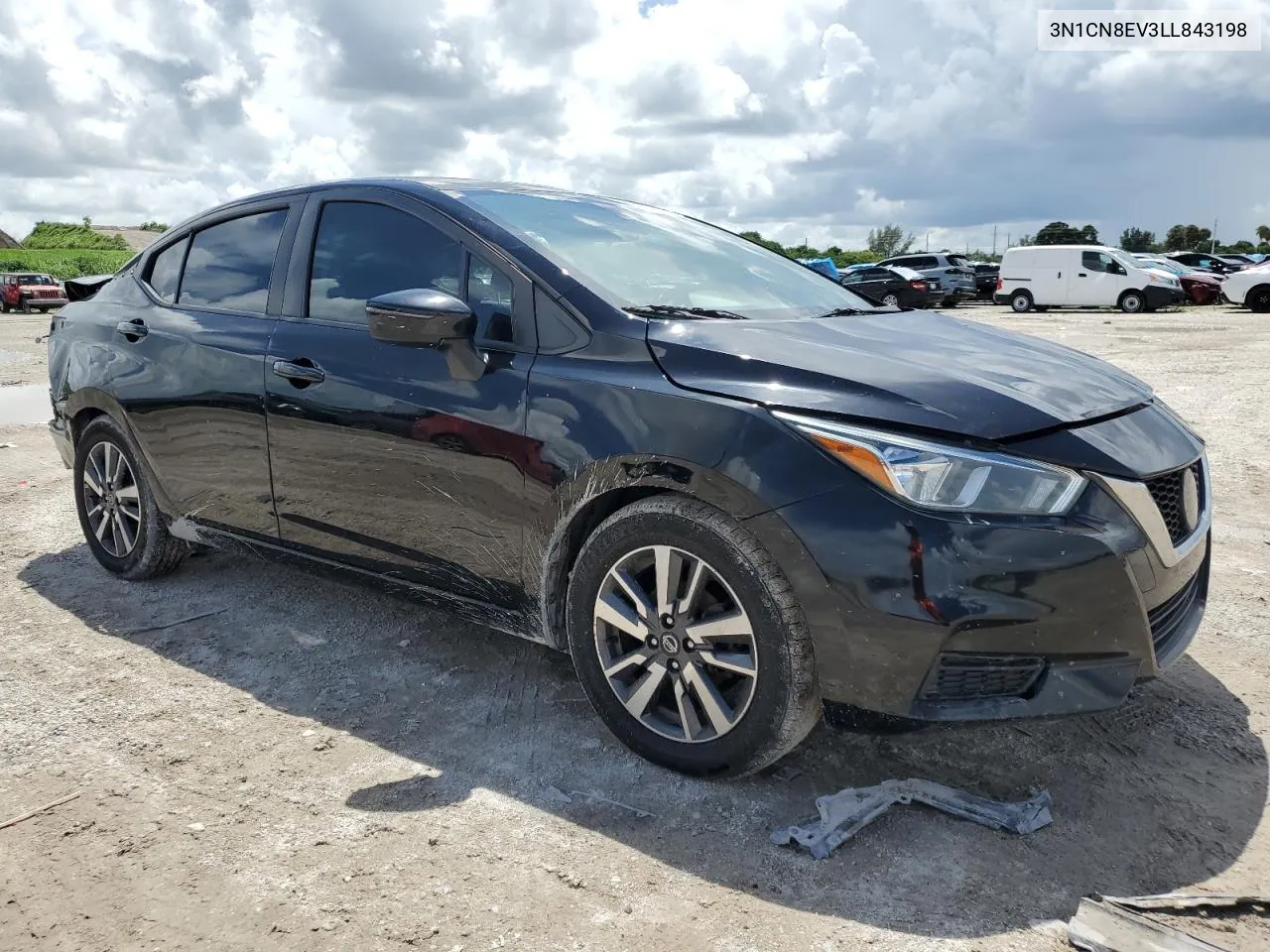 2020 Nissan Versa Sv VIN: 3N1CN8EV3LL843198 Lot: 69354214