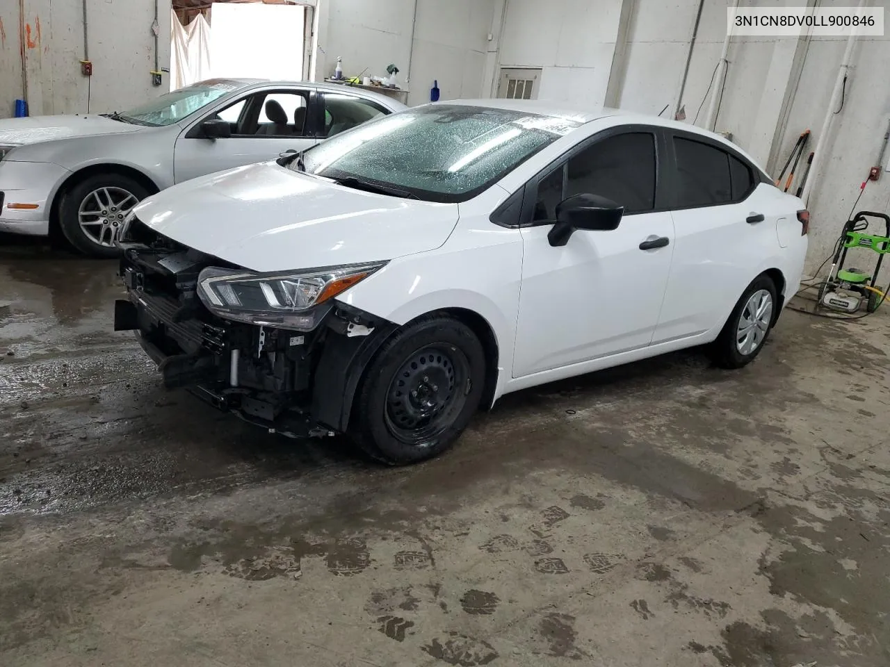 3N1CN8DV0LL900846 2020 Nissan Versa S