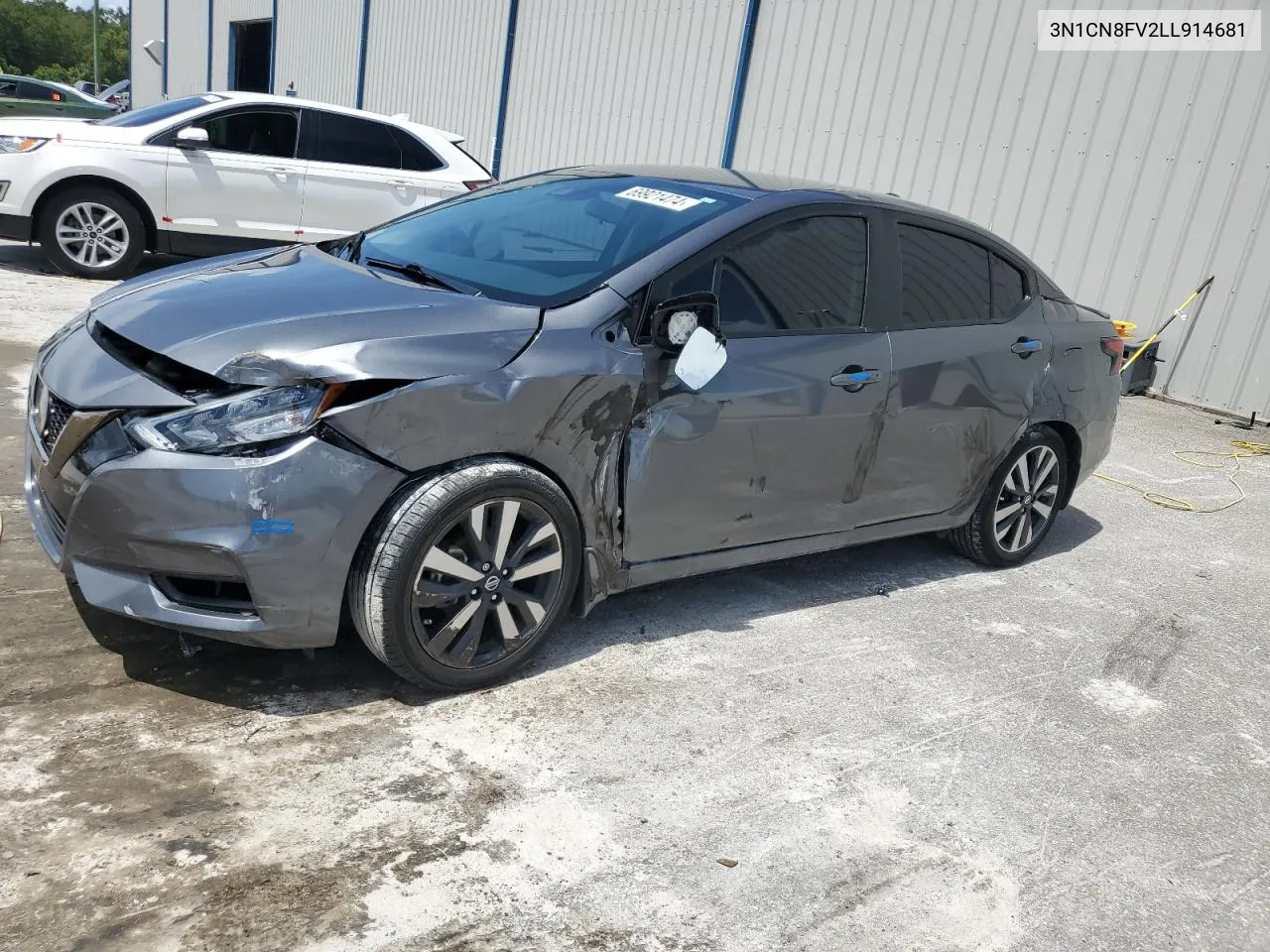 2020 Nissan Versa Sr VIN: 3N1CN8FV2LL914681 Lot: 69921474