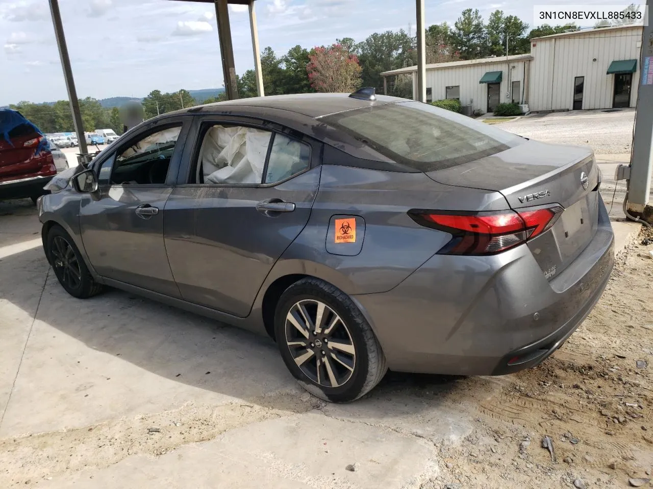 2020 Nissan Versa Sv VIN: 3N1CN8EVXLL885433 Lot: 69940464