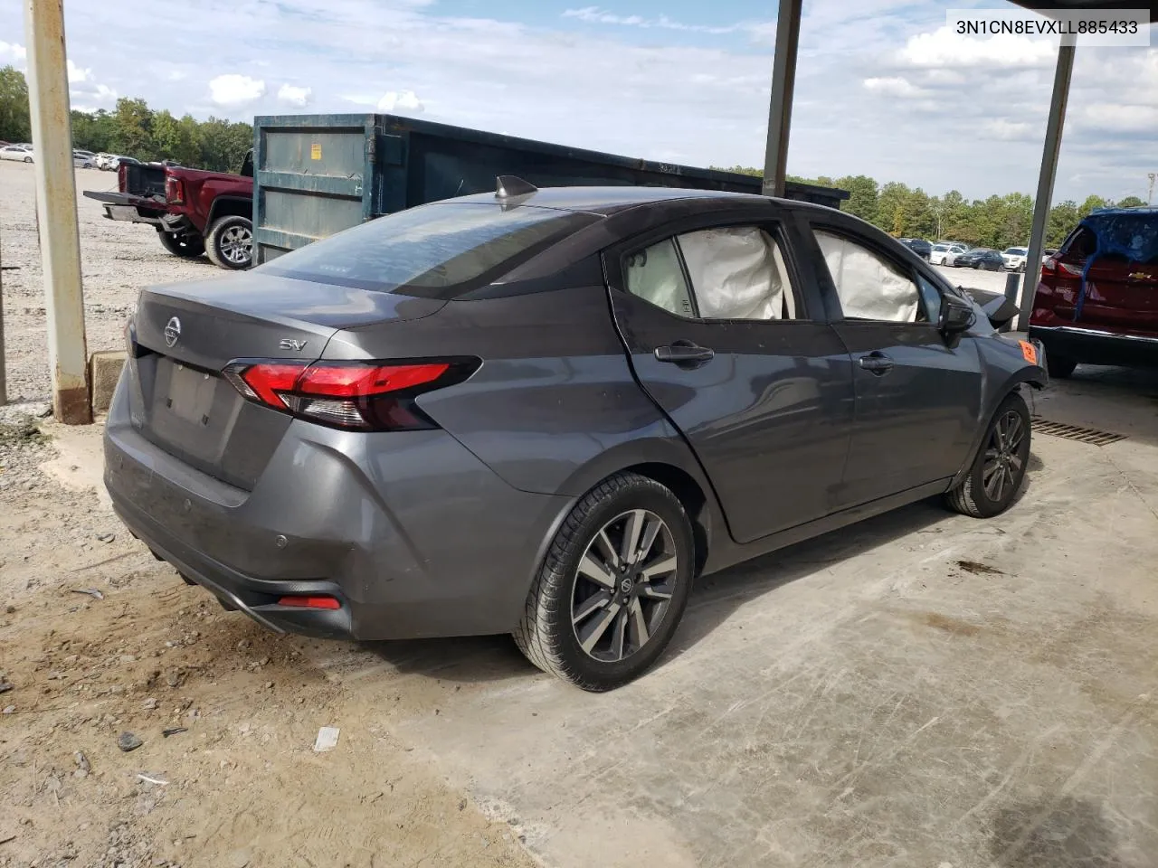 2020 Nissan Versa Sv VIN: 3N1CN8EVXLL885433 Lot: 69940464