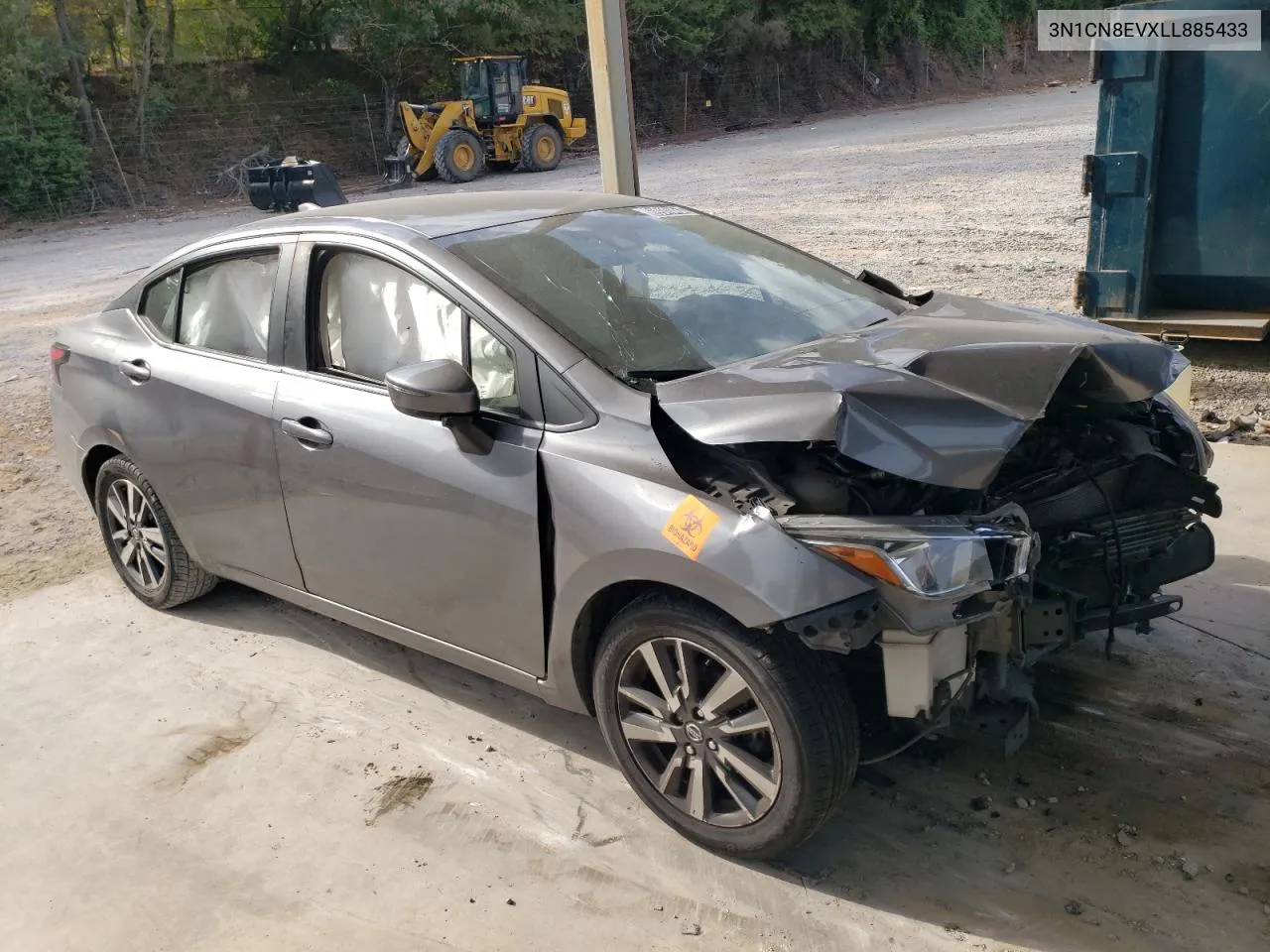 2020 Nissan Versa Sv VIN: 3N1CN8EVXLL885433 Lot: 69940464