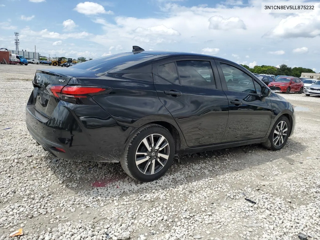 2020 Nissan Versa Sv VIN: 3N1CN8EV5LL875232 Lot: 70759124