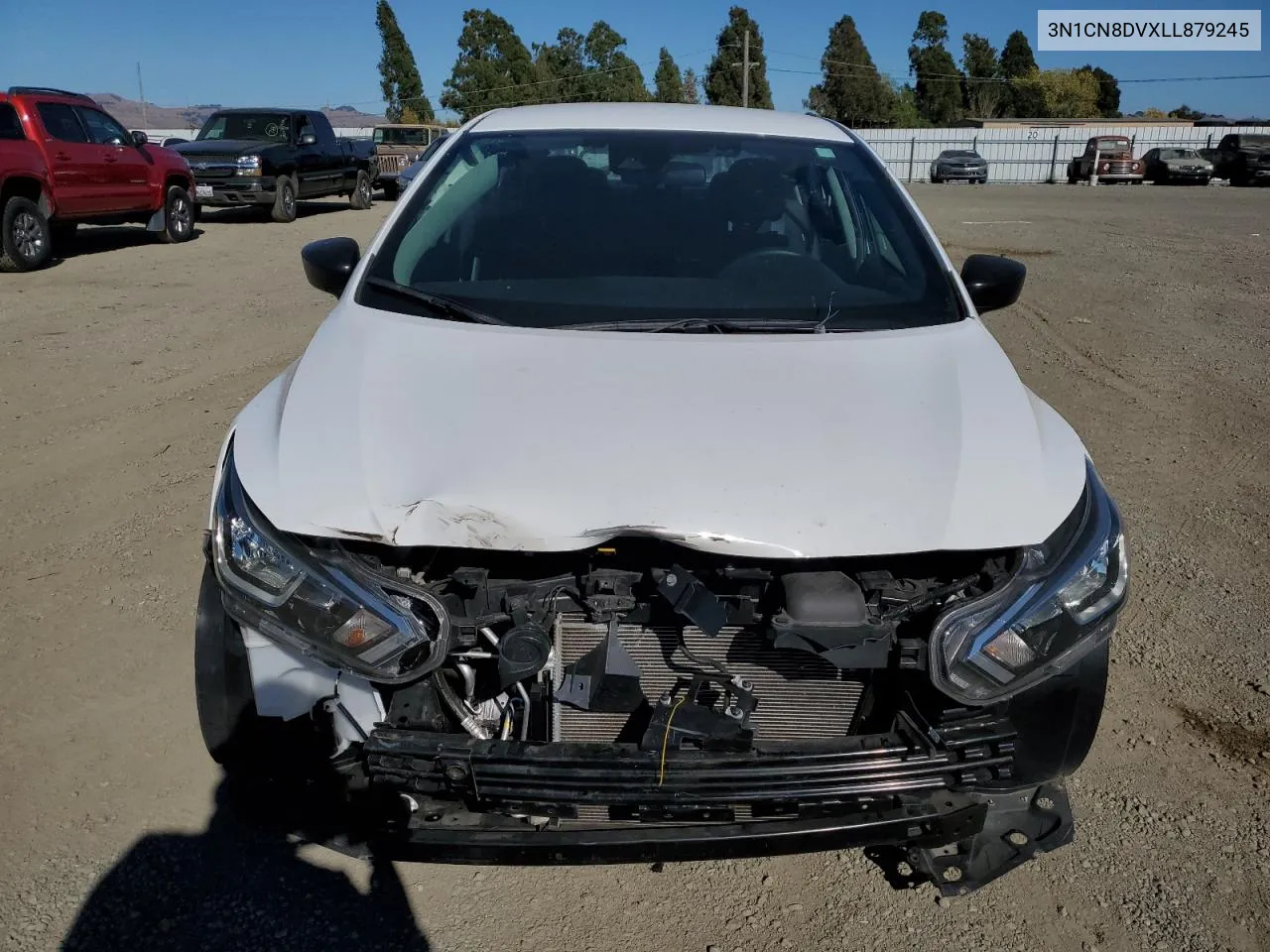 2020 Nissan Versa S VIN: 3N1CN8DVXLL879245 Lot: 70833394