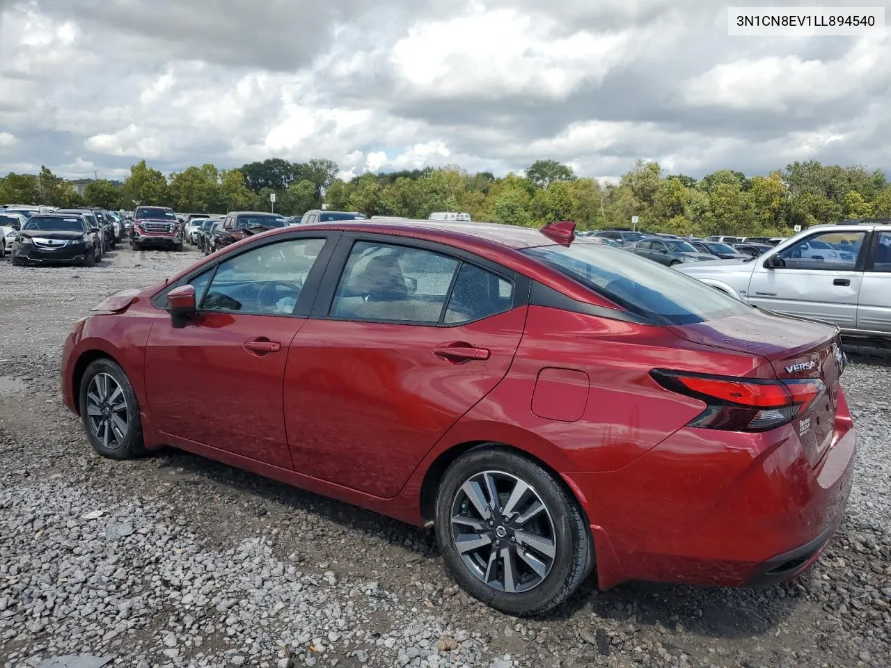 2020 Nissan Versa Sv VIN: 3N1CN8EV1LL894540 Lot: 71145104