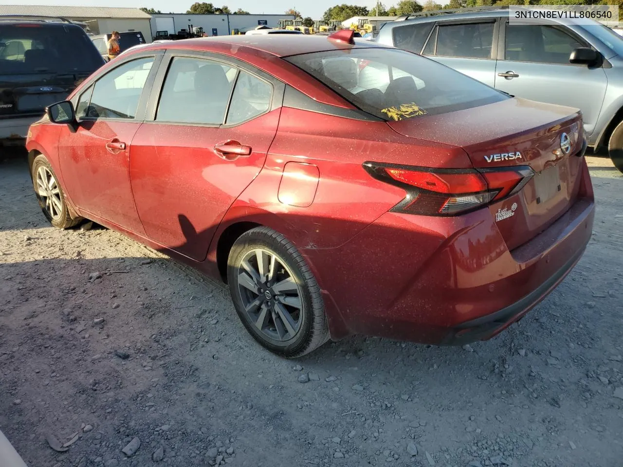 2020 Nissan Versa Sv VIN: 3N1CN8EV1LL806540 Lot: 71708724