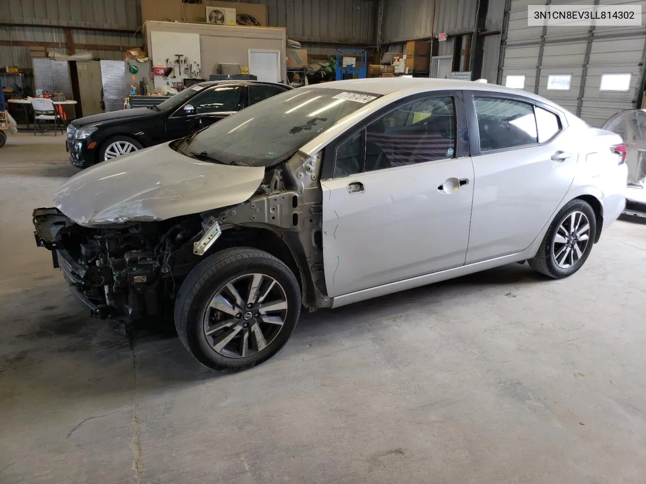 2020 Nissan Versa Sv VIN: 3N1CN8EV3LL814302 Lot: 71767074