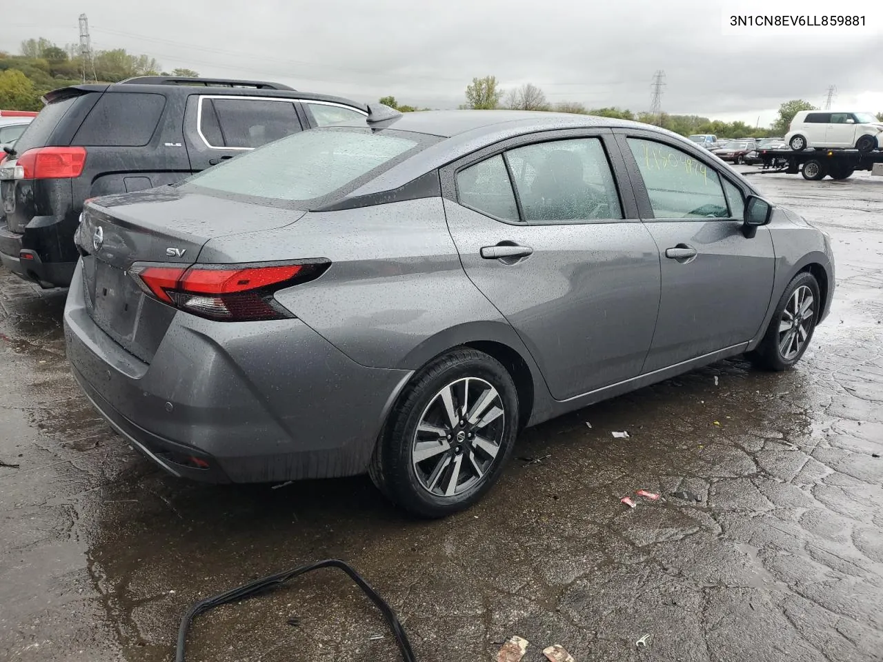 2020 Nissan Versa Sv VIN: 3N1CN8EV6LL859881 Lot: 71804974