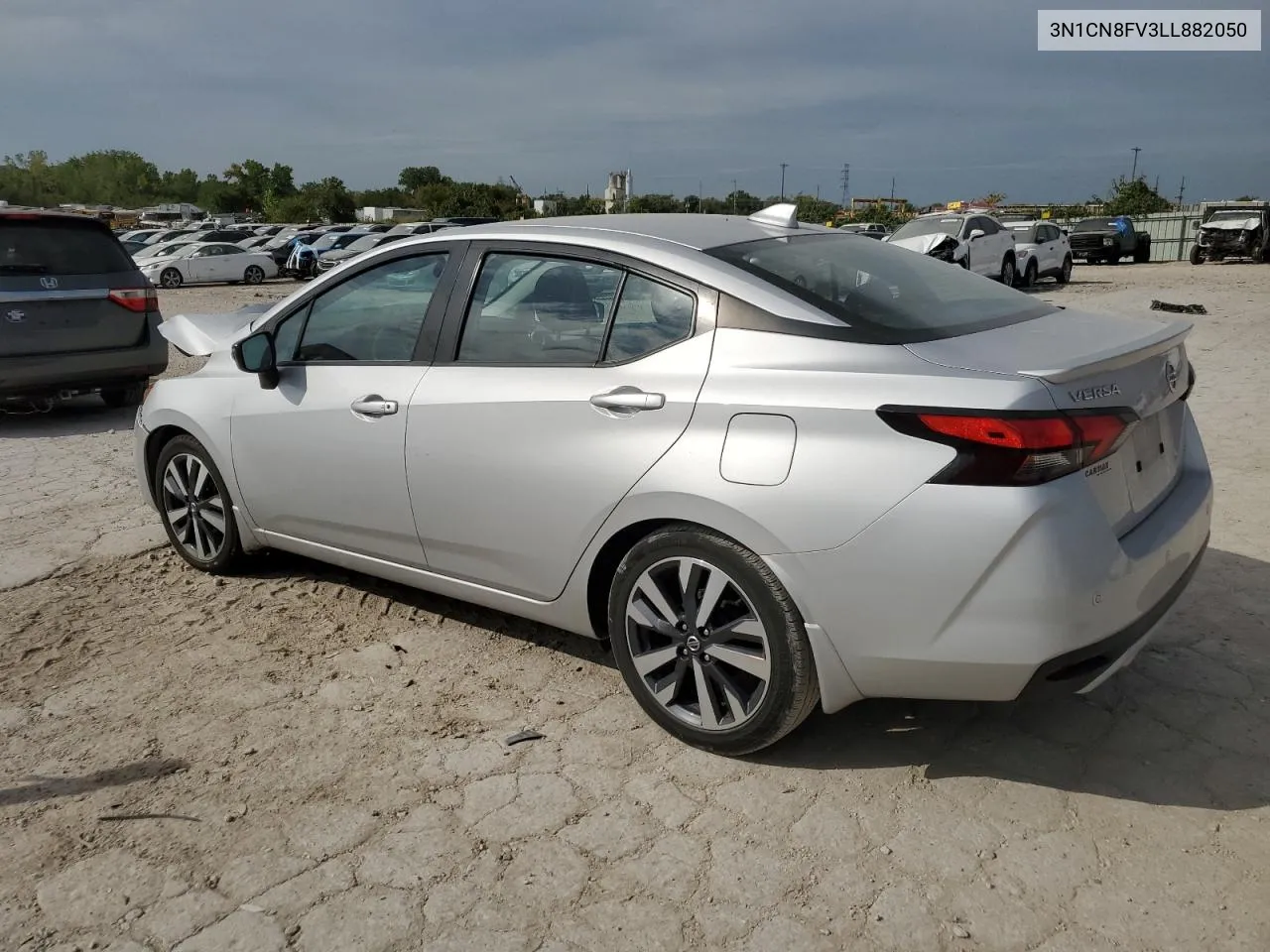 2020 Nissan Versa Sr VIN: 3N1CN8FV3LL882050 Lot: 71947514