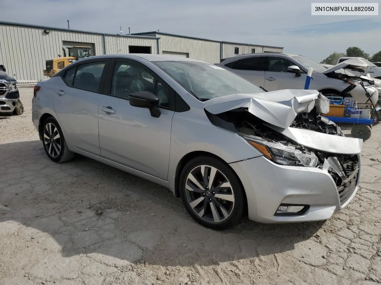 2020 Nissan Versa Sr VIN: 3N1CN8FV3LL882050 Lot: 71947514