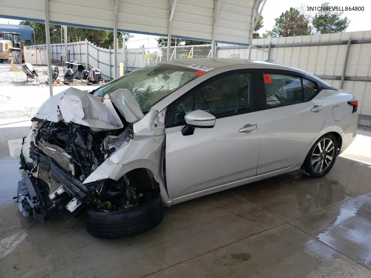 2020 Nissan Versa Sv VIN: 3N1CN8EV5LL864800 Lot: 72067054