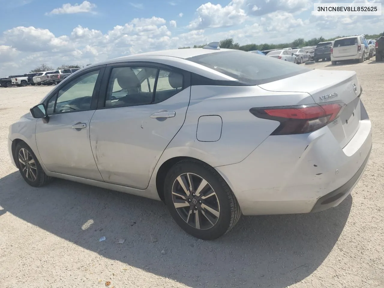 2020 Nissan Versa Sv VIN: 3N1CN8EV8LL852625 Lot: 72085054