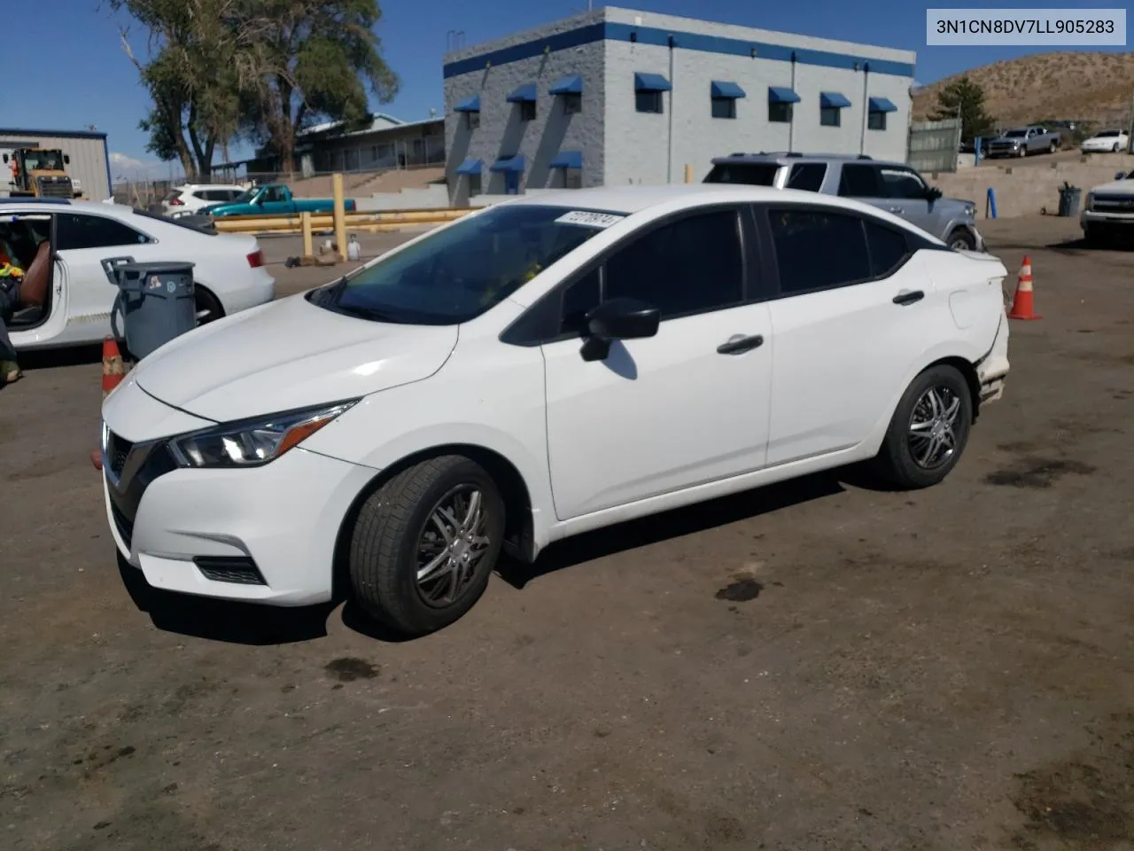 2020 Nissan Versa S VIN: 3N1CN8DV7LL905283 Lot: 72270974