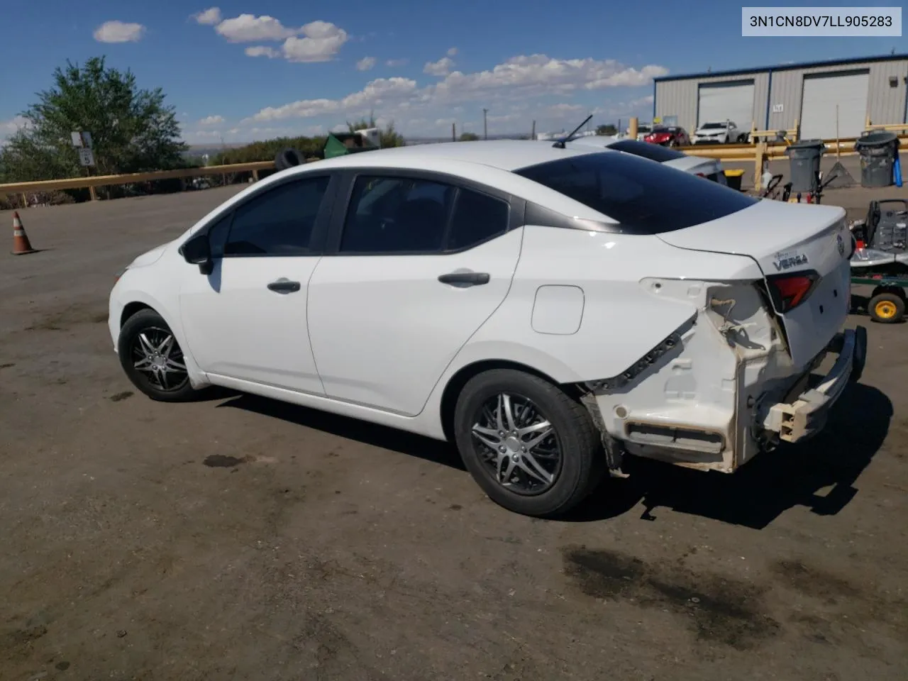 2020 Nissan Versa S VIN: 3N1CN8DV7LL905283 Lot: 72270974